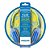 Fone de Ouvido Philips SHK2000BL/00 Azul e Verde - Imagem 3