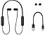 Fone de Ouvido Sony WI-C200 Bluetooth Preto - Imagem 5