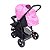 Carrinho Urban Rodas Grandes Baby Rosa baby Style - Imagem 3