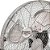 Ventilador Mondial TURBO ACTION 45 cm V-91 110v / 60Hz - Imagem 2
