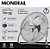 Ventilador Mondial TURBO ACTION 45 cm V-91 110v / 60Hz - Imagem 4