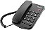 Telefone Elgin De Mesa Com Fio Bloqueador Preto Tcf-2000 - Imagem 1