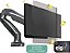 Suporte para Monitor de Mesa Com Pistão a Gás 2 USB 3.0 F90USB Elg - Imagem 7