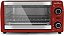 Forno Elétrico Britânia BFE10V de 10 Litros com Timer Sonoro Vermelho 110v - Imagem 1