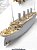 Academy - RMS Titanic Academy's 50th Anniversary Premium Edition with Led  - 1/400 - Imagem 4
