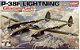 Academy - P-38F Lightning "Glacier Girl" - 1/48 - Imagem 1
