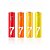 Pilha AAA Xiaomi Mi Rainbow Alcalina LR03 ZI7 1.5V - 10 UN - Imagem 1