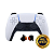 Controle Sem Fio Original PS5 DualSense Hall Effect Branco Seminovo - Imagem 1