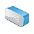 Caixa de Som DuraWell Bluetooth Speaker Rádio Relógio SPK-B015 Azul - Imagem 1