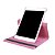 Capa para iPad 10 Gen Giratória Inclinável 10.9 Pol Rosa - Imagem 3
