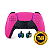 Controle Sem Fio Original PS5 DualSense TMR Nova Pink Seminovo - Imagem 1