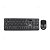 Teclado + Mouse Wireless Knup KP-2064 Preto - Imagem 2