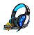 Headset Gamer Knup Hathor Pro KP-491 Preto e Azul - Imagem 1