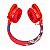 Headphone Wireless Xtrad LC-868 Steven Vermelho - Imagem 4