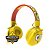 Headphone Wireless Xtrad LC-868 Deman Amarelo - Imagem 1