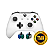 Controle Sem Fio Original Xbox One TMR Branco Seminovo - Imagem 1