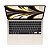 MacBook Air Apple M2 A2941 8GB RAM 256GB SSD 15.3 Pol Cinza Espacial - Imagem 2