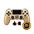 Controle Sem Fio Original PS4 Hall Effect Dourado Seminovo - Imagem 1