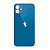 Pç para Apple Tampa Traseira iPhone 12 Azul - Imagem 1