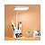 Luminária de Mesa Recarregável LED Kapbom KA-T1778 Com Suporte Para Celular - Imagem 3
