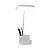 Luminária de Mesa Recarregável LED Kapbom KA-T1778 Com Suporte Para Celular - Imagem 2