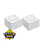 Kit Roteador + Repetidor Wi-Fi Mesh Knup KP-RW404/MS Branco - Imagem 1