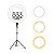 Iluminador Ring Light LED com Controle Remoto e Suporte para Celular 18'' + Tripé 2.1m Oberon OR-PL18 - Imagem 2