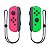 Controle Joy-Con Par Original Nintendo Switch Rosa Neon / Verde Neon Seminovo - Imagem 1