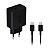 Fonte Celular USB-C 60W + Cabo USB-C para USB-C Kapbom KA-5005-TY Preto - Imagem 1