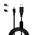 Cabo USB V8 para PS4 com Filtro de Interferência 1.8m - Imagem 1