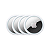 Apple AirTag A2187 Pack 4 Unidades Seminovo - Imagem 1