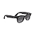 Óculos de Sol Smart Ray-Ban Meta Wayfarer RW4008 Polarizado Preto/Grafite - Imagem 3