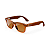 Óculos de Sol Smart Ray-Ban Meta Wayfarer RW4008 Polarizado Caramelo/Marrom - Imagem 3