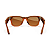 Óculos de Sol Smart Ray-Ban Meta Wayfarer RW4008 Polarizado Caramelo/Marrom - Imagem 6