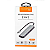 Hub USB-C H'Maston ZHQ-02 3x USB-A 3.0 / USB-C / Leitor de Cartão SD/TF - Imagem 4