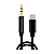 Cabo Adaptador Lightning para iPhone para P2 3.5mm Macho - Imagem 1