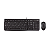Kit 2 em 1 Teclado + Mouse Logitech c/ fio MK120 Preto - Imagem 1
