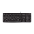 Teclado Logitech c/ Fio K120 Preto - Imagem 1