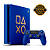 Console PS4 Slim 1TB Days Of Play com 15 Jogos Azul Seminovo - Imagem 1