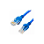 Cabo de Rede CAT6 Azul 01 metro - Imagem 1