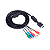 Cabo AV RCA PS2/PS3 - 2m - Imagem 2