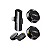Microfone Lapela Wireless Kaidi  Magnético sem Fio Duplo Tipo C KMF4-C Kaidi - Imagem 1