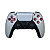 Controle Sem Fio Original PS5 DualSense Com pedals Branco/ Rosa - Seminovo - Imagem 1