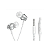 Fone de Ouvido P3 Kaidi KD-7005 Branco - Imagem 1