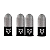 Luvas de Dedo Gamer Fingertip 2 Pares - Imagem 2