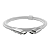 Cabo USB-C para USB-C Kimaster CB837C 60W 2m Preto - Imagem 3