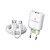 Fonte Celular USB-A 15W + Cabo USB-A para USB-C 1m Lehmox Branco - Imagem 2