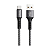 Cabo USB-A para USB-C 1m Kaidi KD-17C Turbo 3.0A Preto - Imagem 1