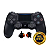 Controle Sem Fio Original PS4 Hall Effect Preto Seminovo - Imagem 1