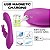 Vibrador Estimulador Duplo Clitóris e Ponto G 7 Vibrações S-Hande Naughty U - Sexshop - Imagem 4